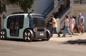 Amazon’s creative robotaxi hints on the form of future vehicles