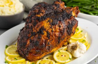 Lemon Garlic Butter Turkey Breast